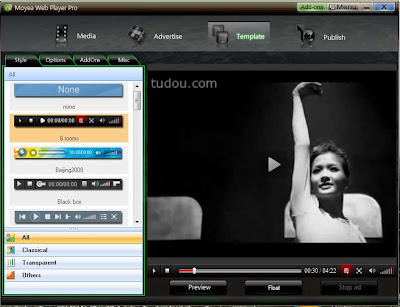 Web Video Player Controls