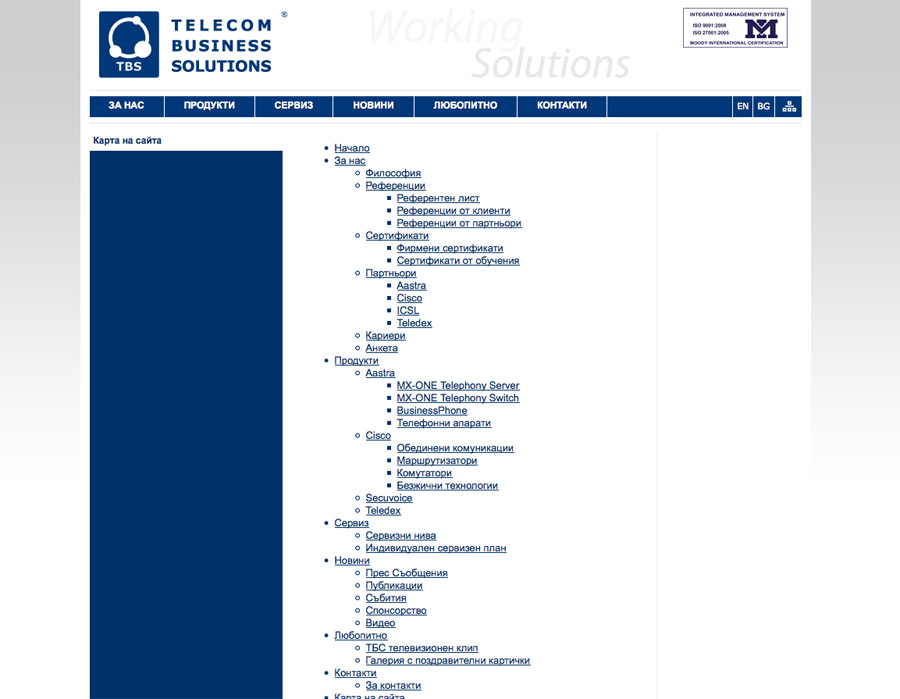 Website Sitemap Design