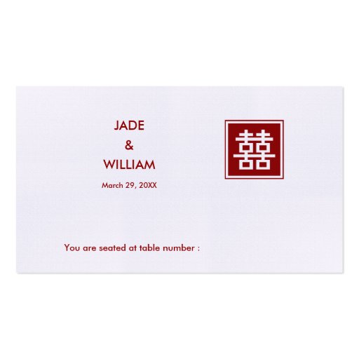 Wedding Business Cards Templates Free