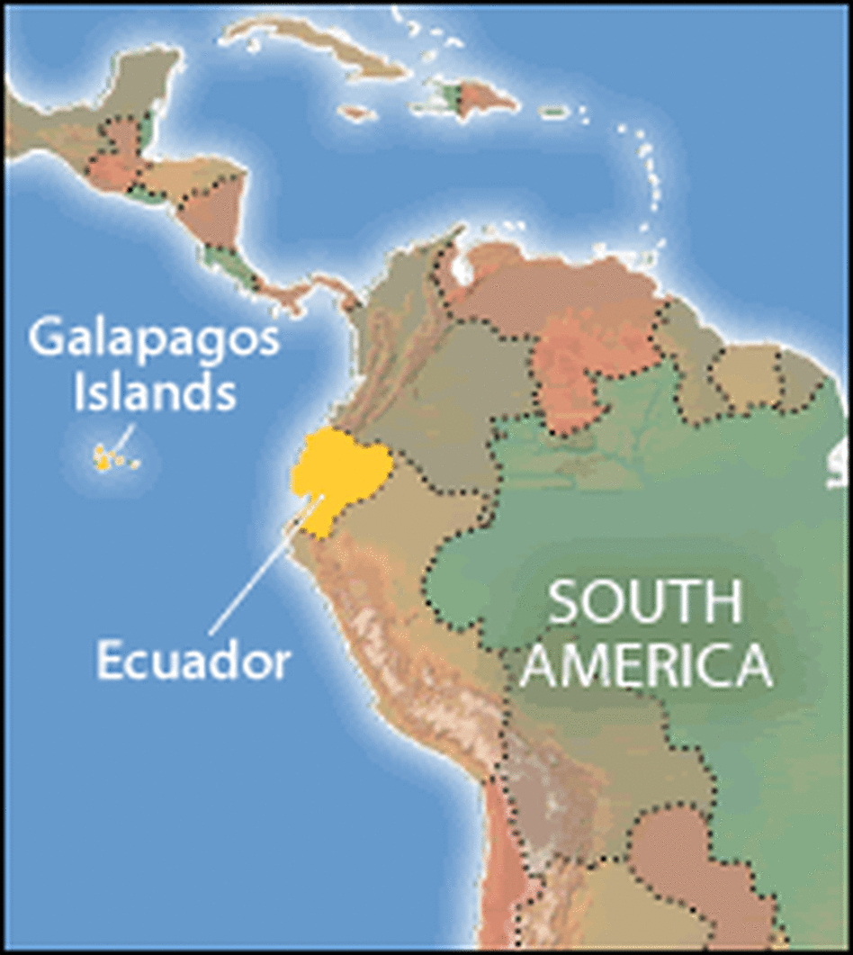 Where Are The Galapagos Islands Located On A Map