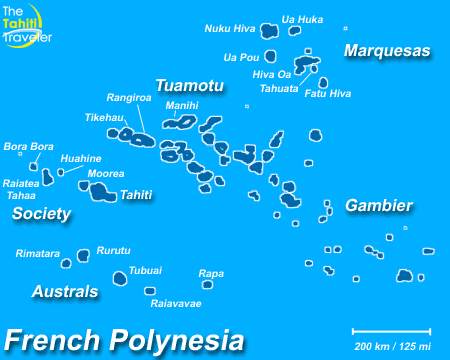 Where Is Bora Bora Island On World Map