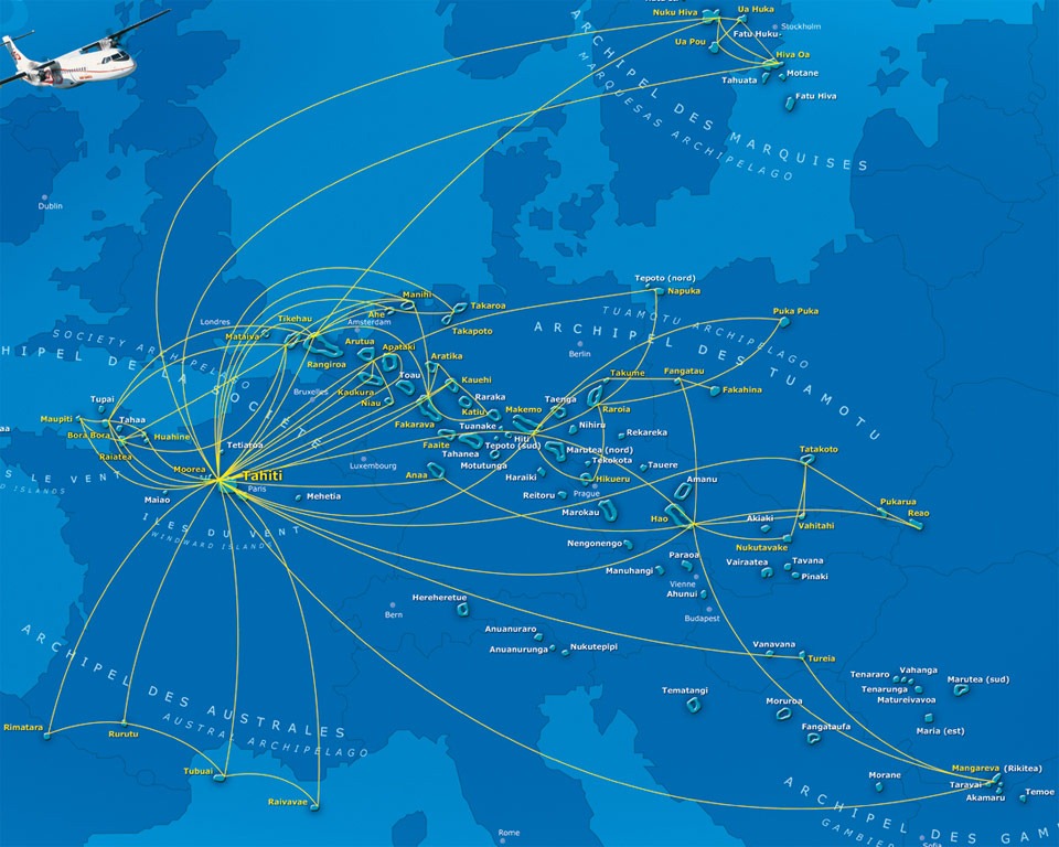 Where Is Bora Bora Located On The World Map