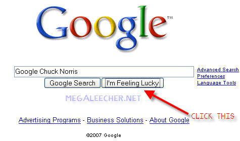 Where Is Chuck Norris Google Trick