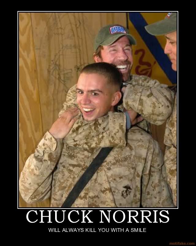 Where Is Chuck Norris Right Now