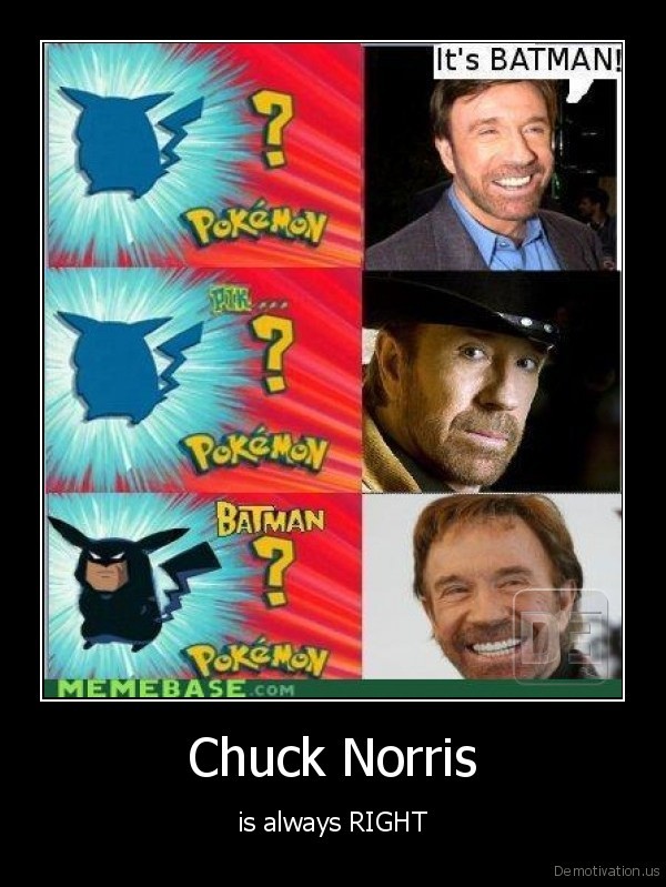 Where Is Chuck Norris Right Now