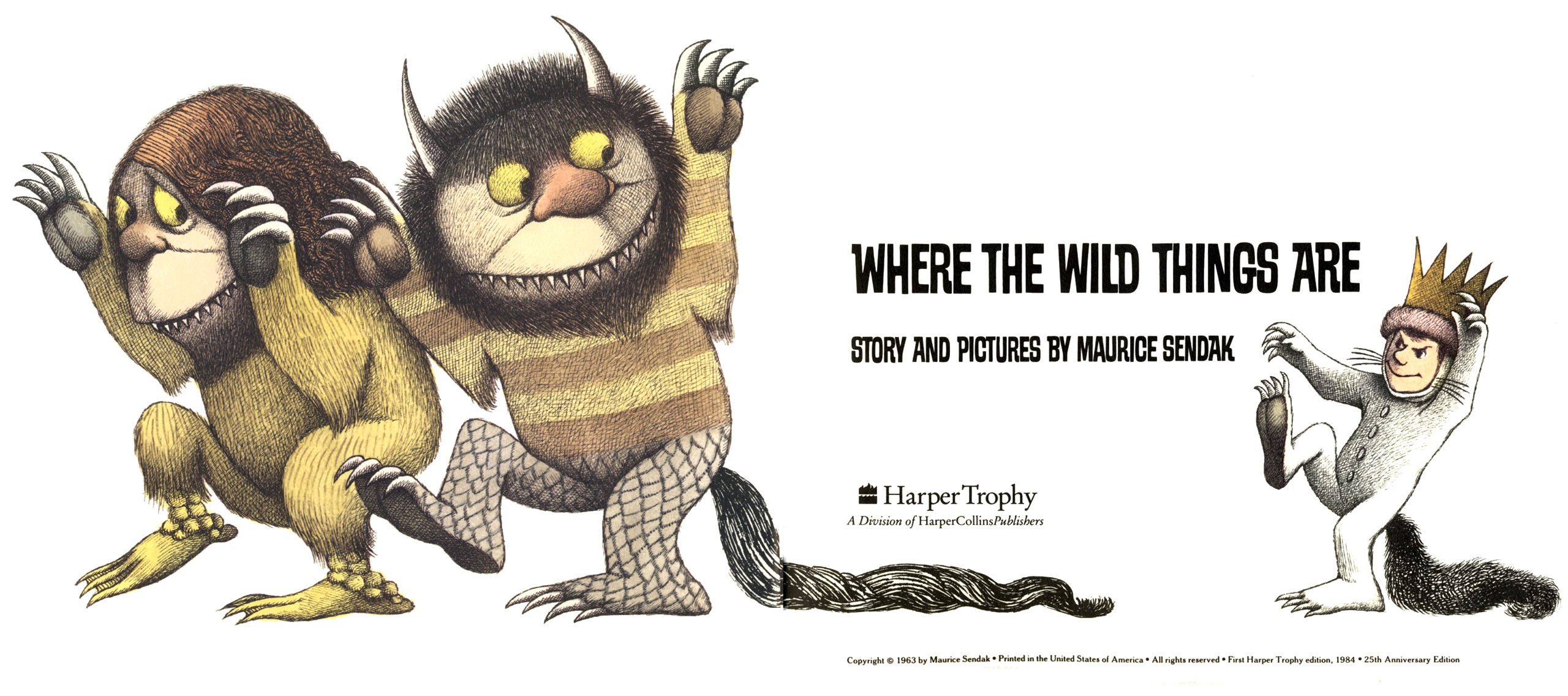 Where The Wild Things Are Book Pages