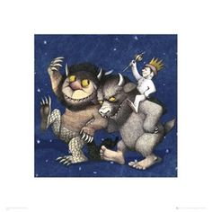 Where The Wild Things Are Poster Amazon