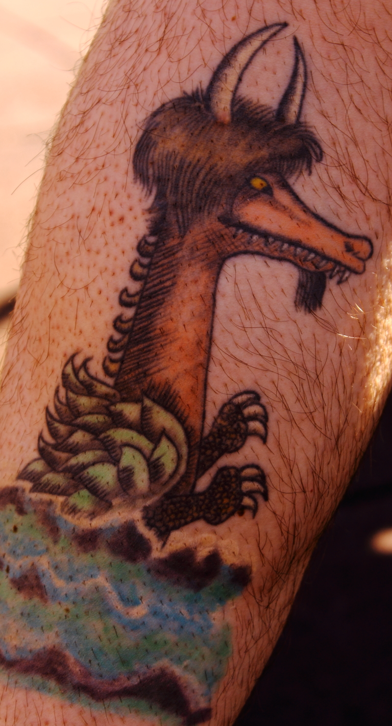 Where The Wild Things Are Tattoo Arm