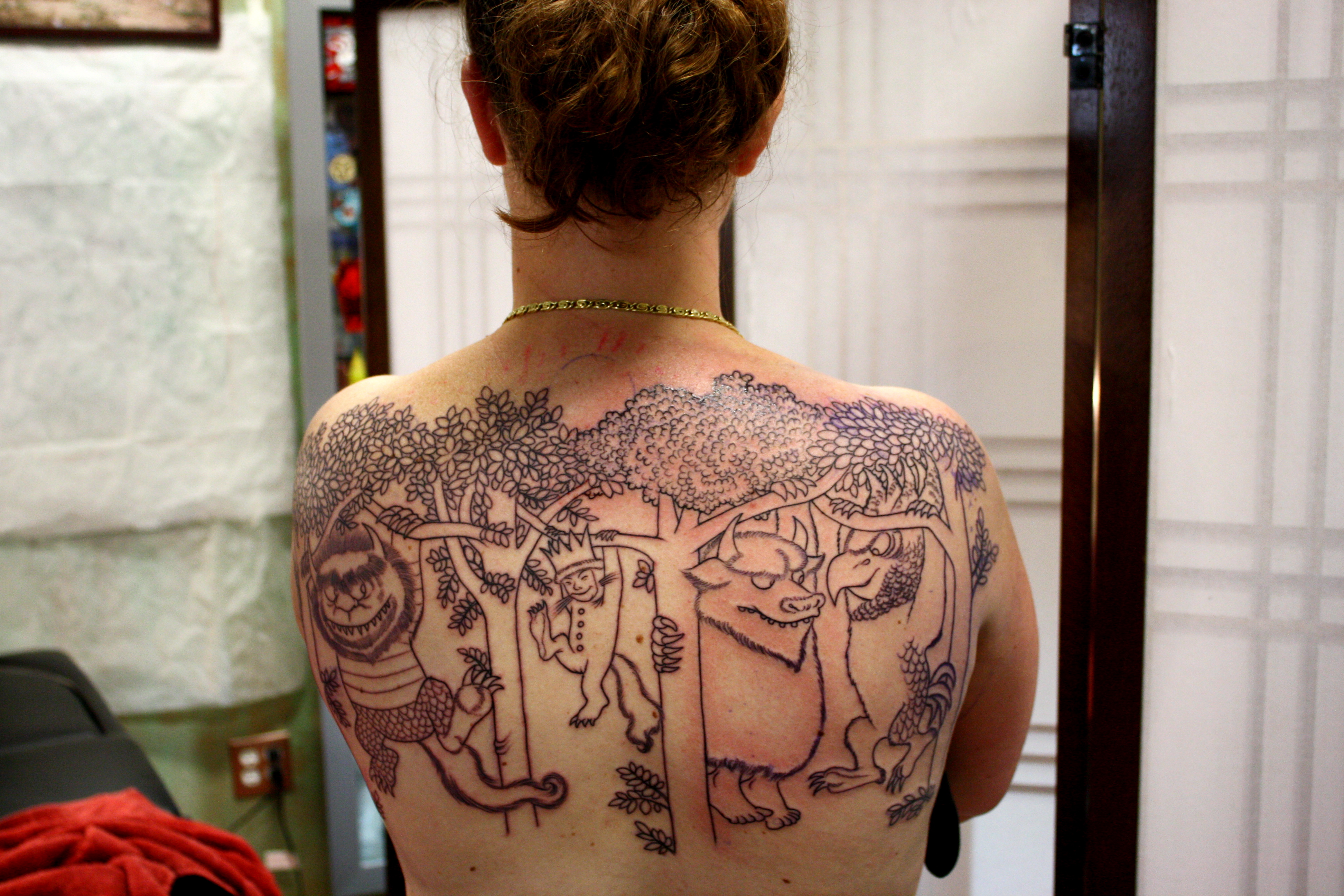 Where The Wild Things Are Tattoo Sleeve