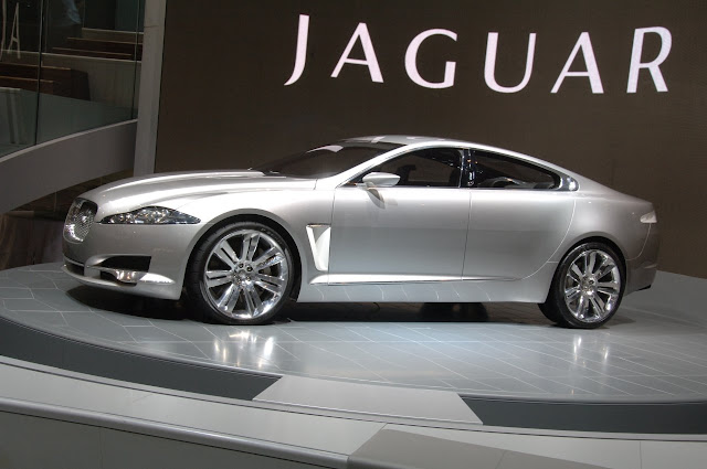 White Jaguar Car Wallpaper