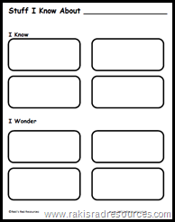 Who What When Where Why Graphic Organizer Free