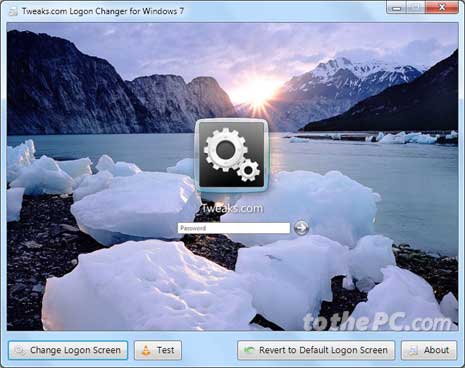 Windows 7 Logon Screen Wallpaper Changer