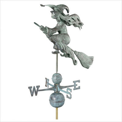 Witch Weathervane Designs