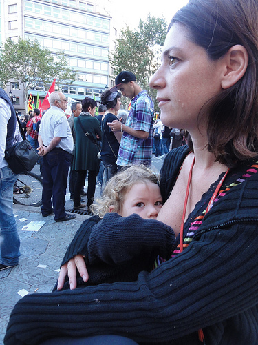 Women Breast Feeding In Public