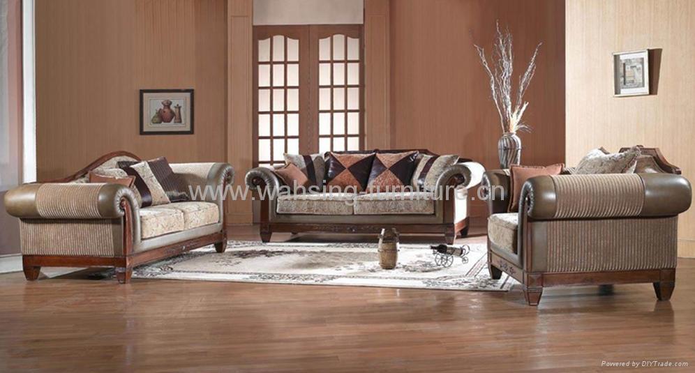 Wood Furniture Design Sofa Set