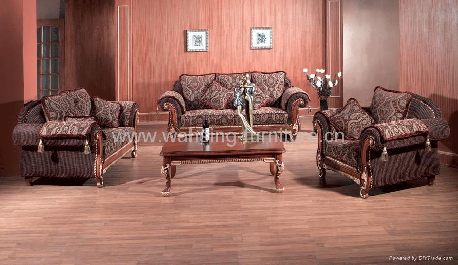 Wood Furniture Design Sofa Set