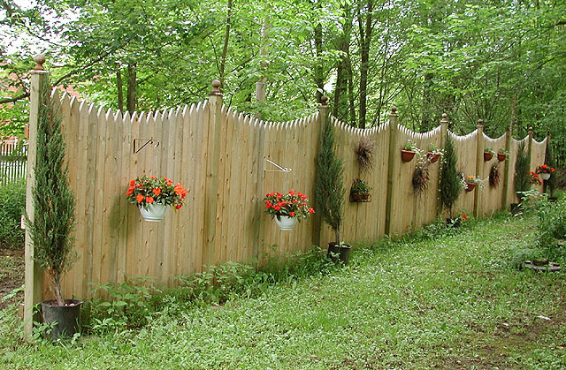 Wood Privacy Fence Designs