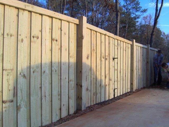 Wood Privacy Fence Pictures