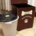 Wooden Dog Food Storage Bins