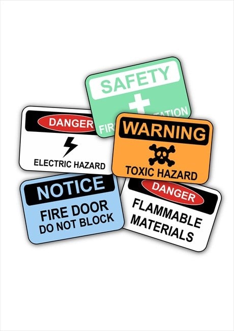 Workplace Health And Safety Signs And Symbols