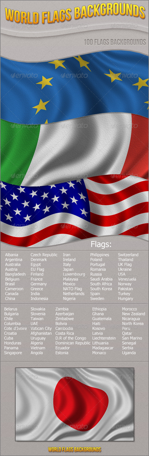 World Flags List Pictures