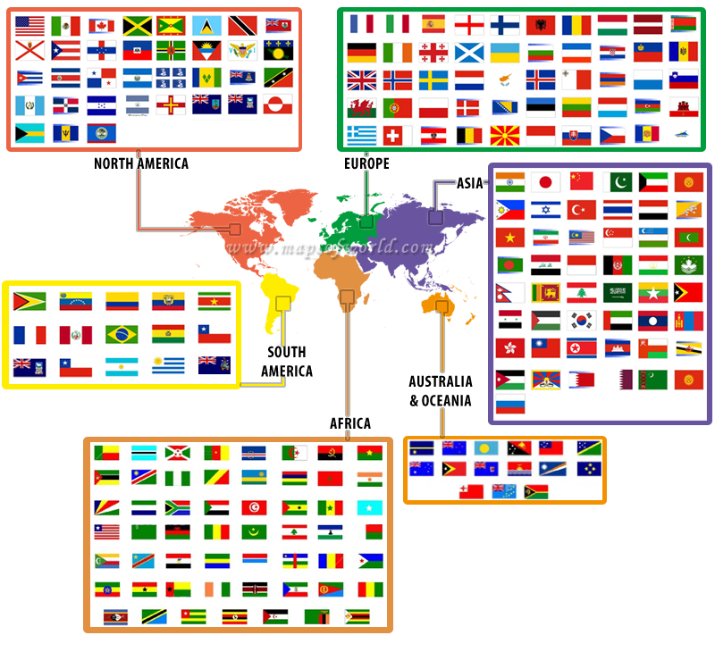 World Flags Pictures And Names