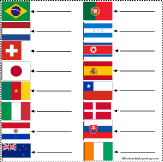 World Flags Pictures Printable