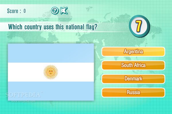 World Flags Quiz Game