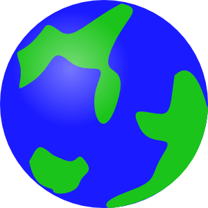 World Globe Logo Clip Art