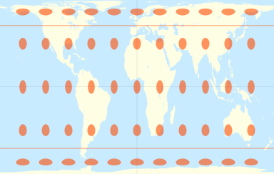 World Globe Map With Equator