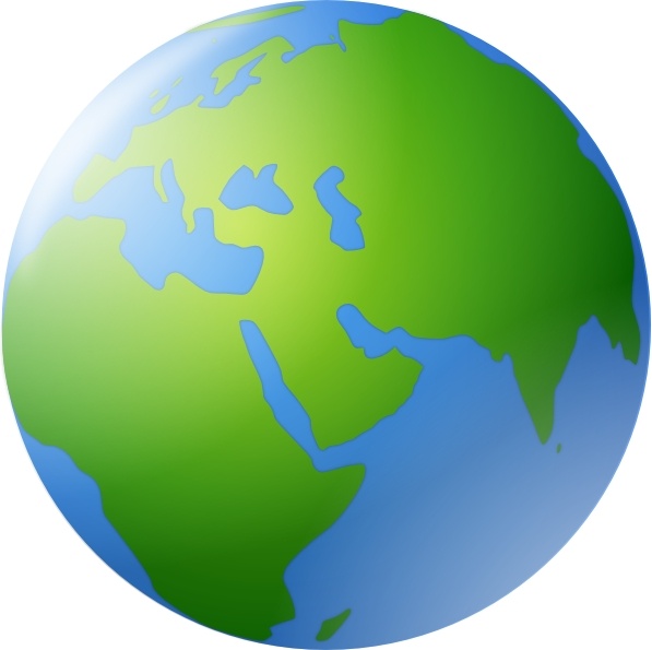 World Globe Vector Free Download