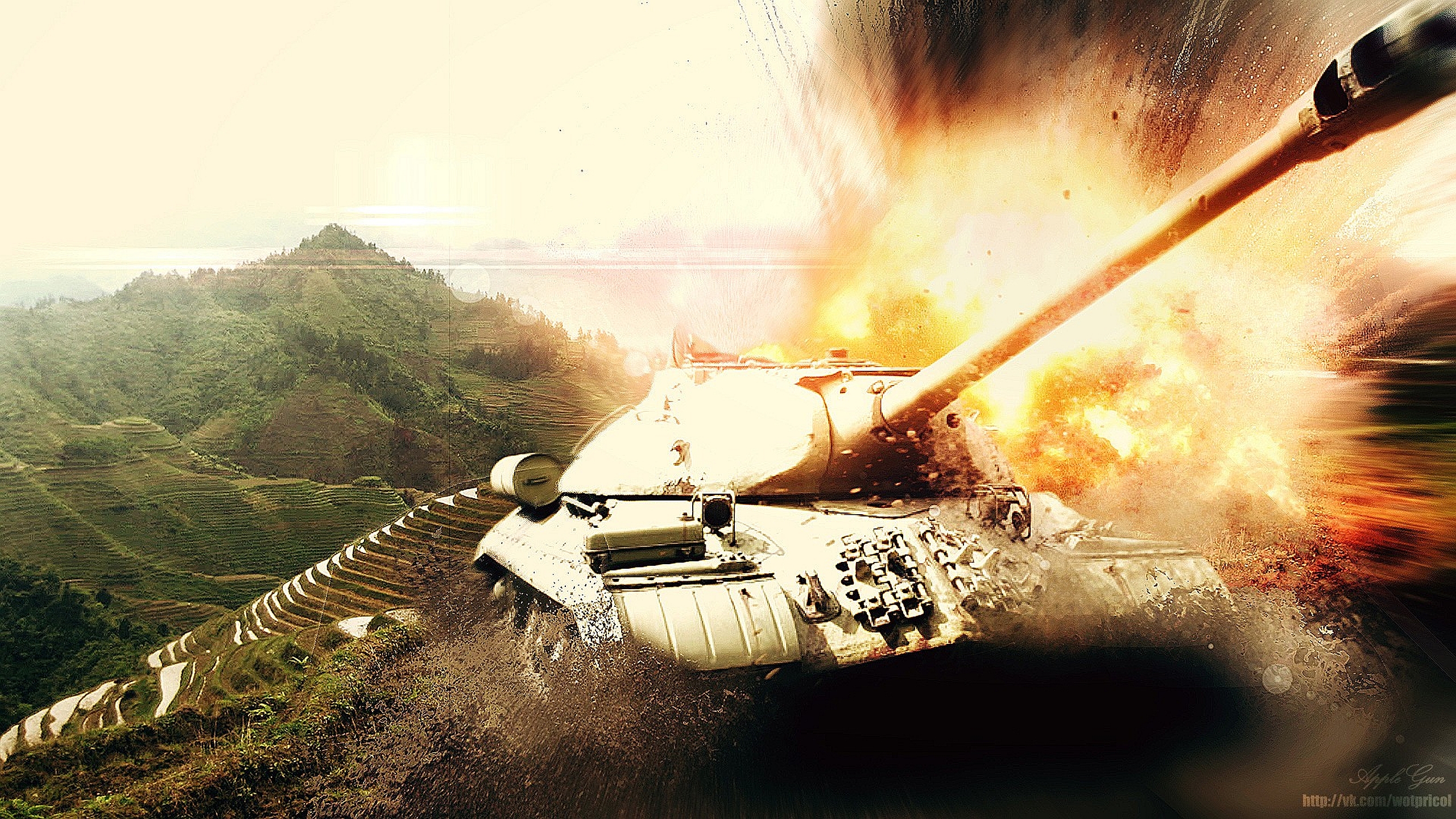 World Of Tanks Login Screen Wallpaper