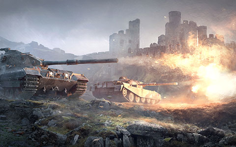 World Of Tanks Login Screen Wallpaper