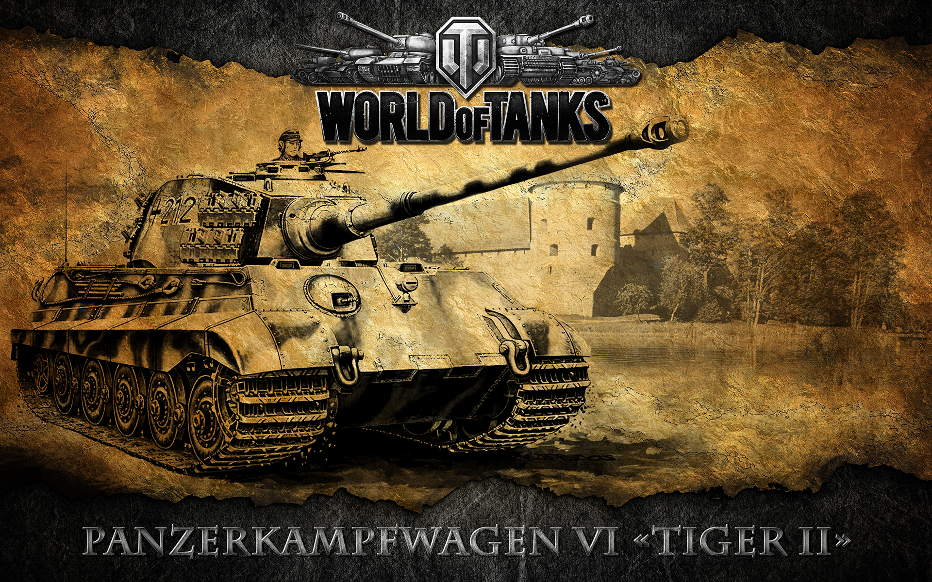 World Of Tanks Login Screen Wallpaper