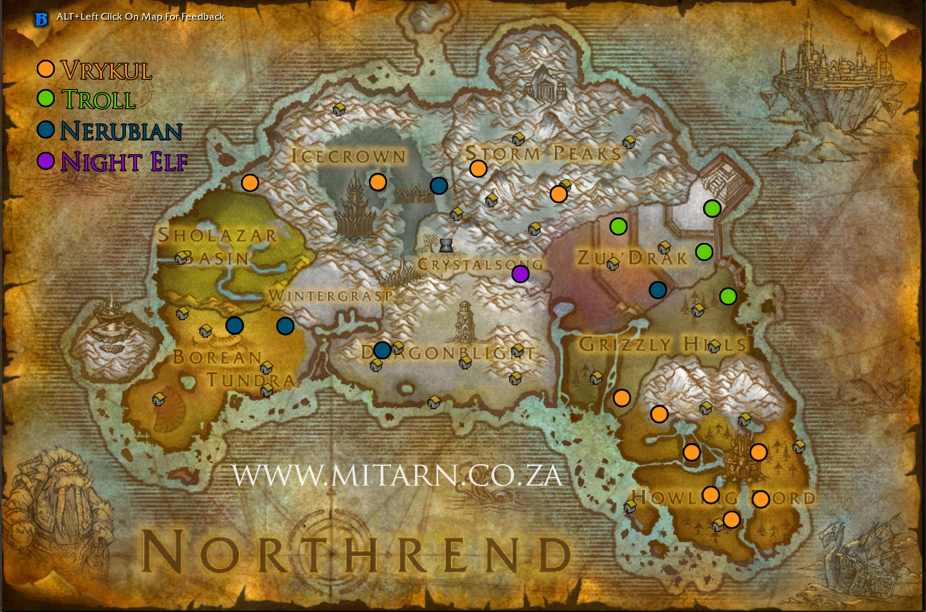 World Of Warcraft Map Cataclysm