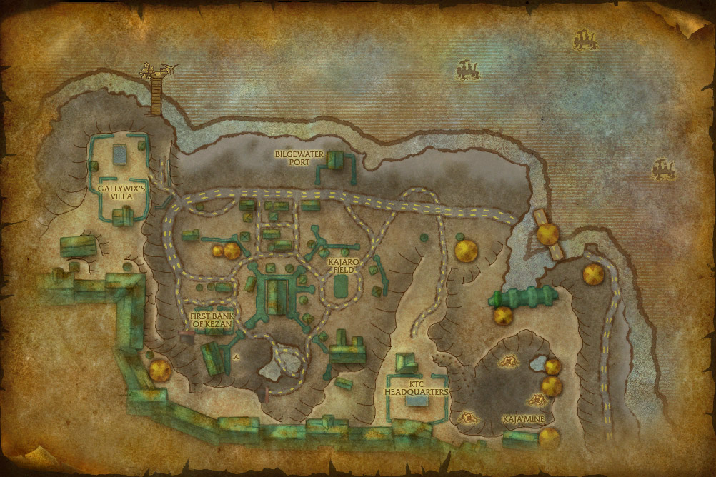 World Of Warcraft Map Cataclysm