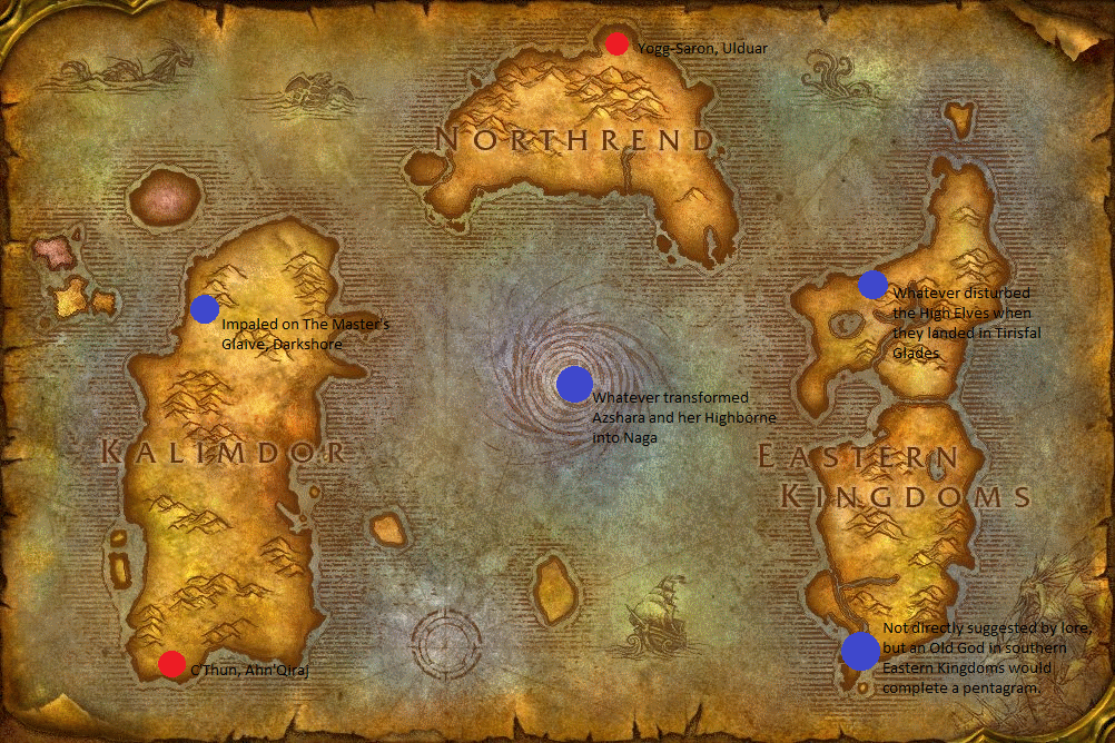 World Of Warcraft Map Outland