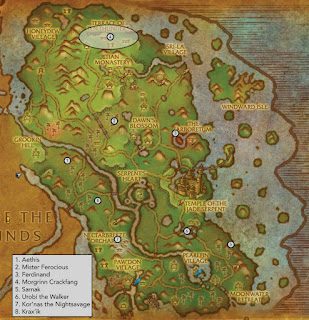 World Of Warcraft Map Pandaria