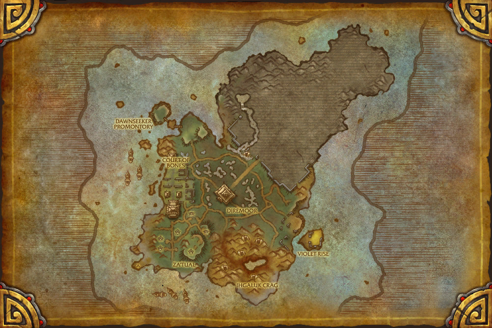 World Of Warcraft Mists Of Pandaria Map