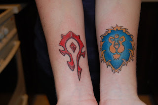 World Of Warcraft Tattoos Horde