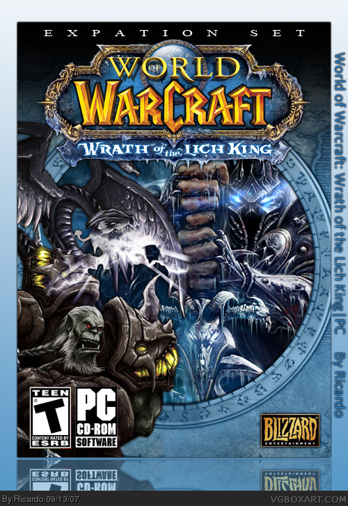 World Of Warcraft Wrath Of The Lich King Box