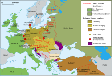 World War 1 Map Activity