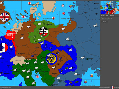 World War 1 Map Allies