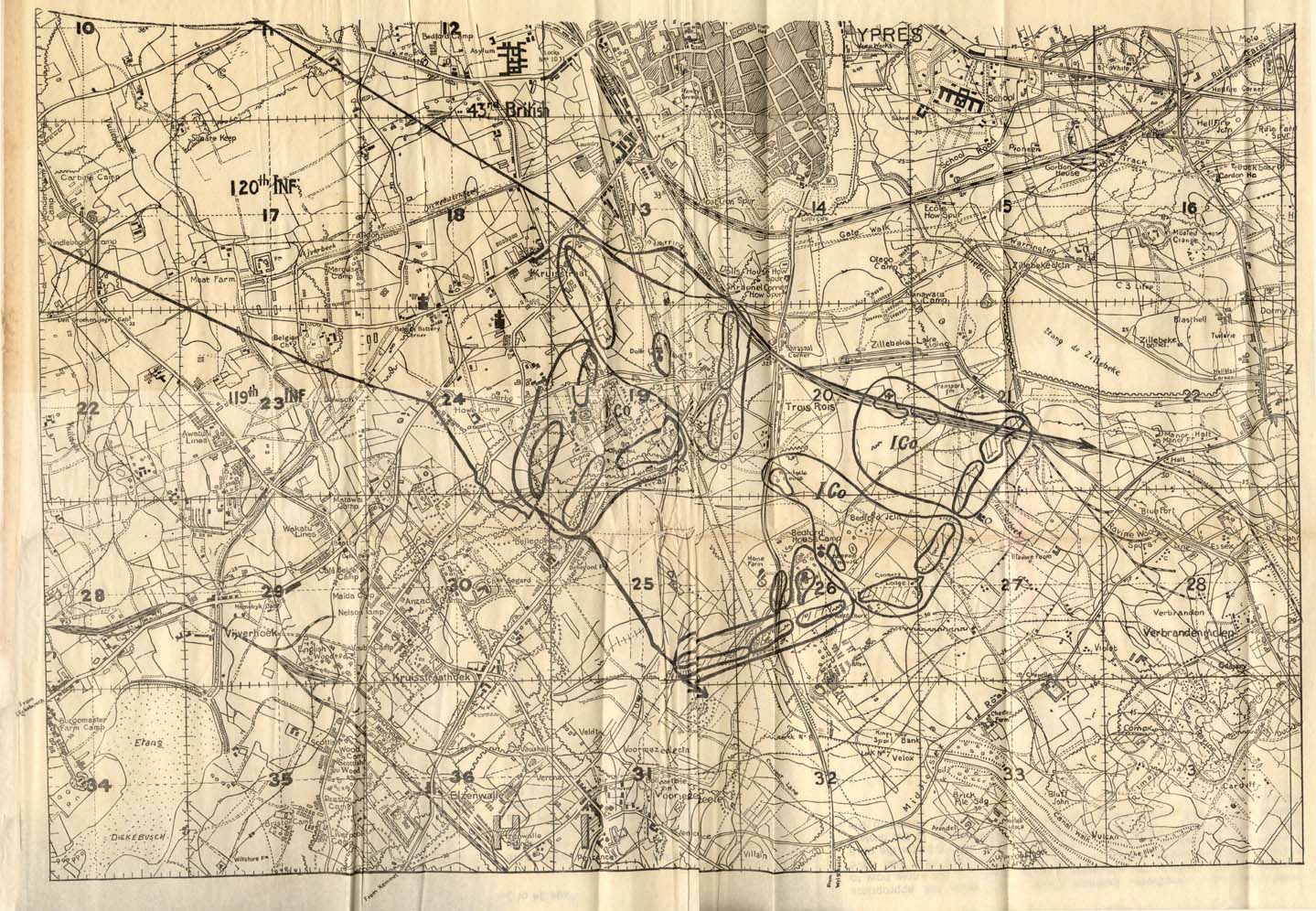 World War 1 Map France