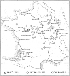 World War 1 Map France