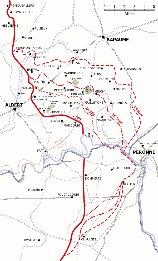 World War 1 Map France