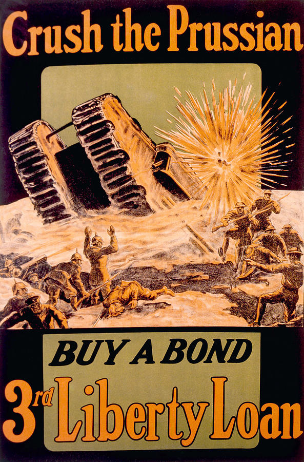 World War 1 Propaganda Posters War Bonds