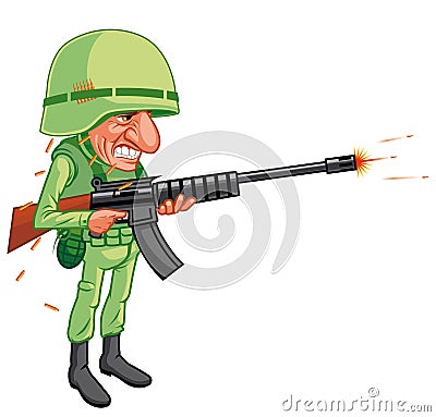 World War 1 Soldiers Cartoon