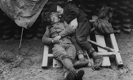 World War 1 Soldiers In Trenches