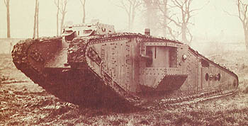 World War 1 Weapons Tanks